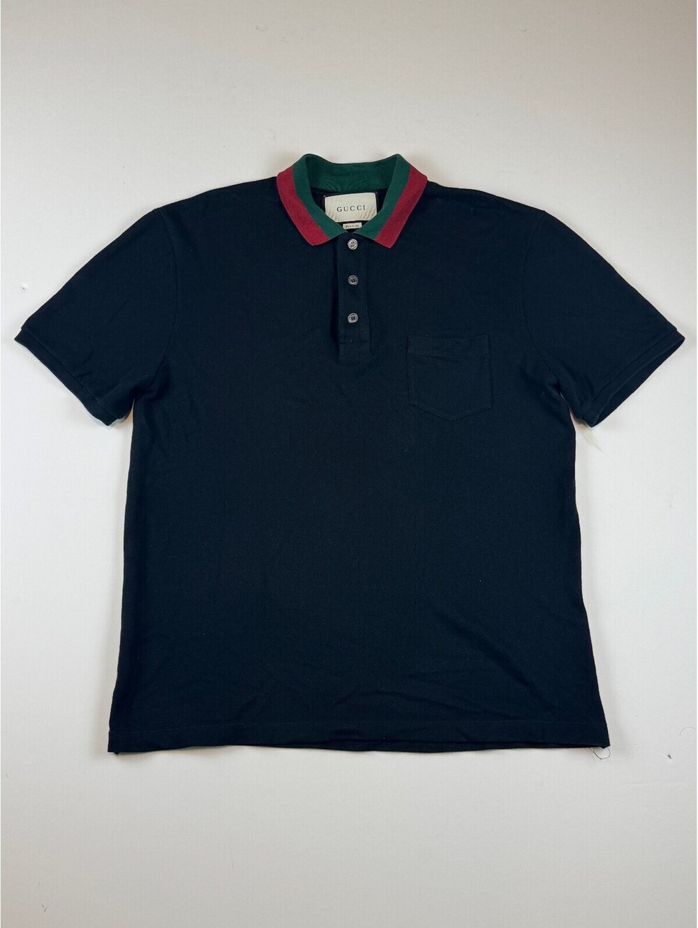Gucci Web Collar Polo
